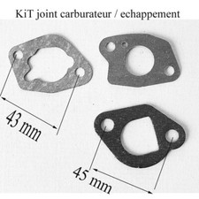 kiT joint  piece tondeuse motoculteur moteur 4tps  dim sur photo entraxe 43mm