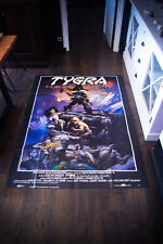 TYGRA FIRE AND ICE ? Large French Grande Vintage Movie Poster Original 1983