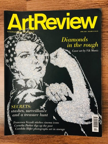 Art review magazine vik muniz - art,