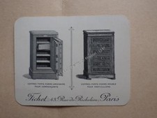 1890.Trade card publicité