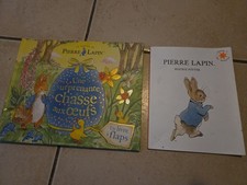 LOT DE 2 LIVRES PIERRE LAPIN-