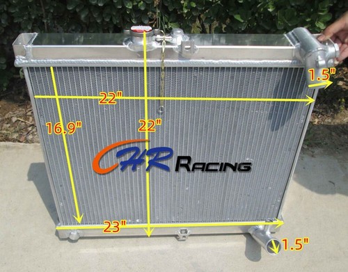 3row aluminum radiator - aluminum,