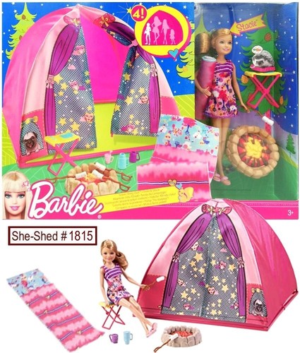 Barbie sisters camping - camping, sleep