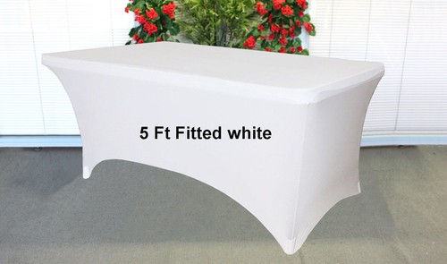 White stretch spandex - white, fitted