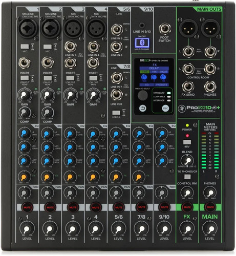 Mackie profx10v3 channel - mackie, 10-channel