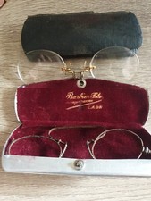 Lot 2 anciennes  paires de lunettes 