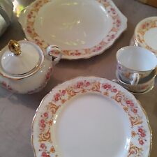 service assiettes plate porcelaine vaisselle de digoin france