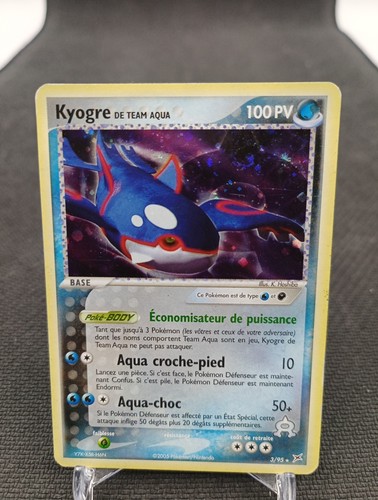 Kyogre team aqua carte - 3/95,
