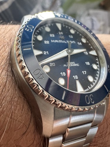 Hamilton khaki navy scuba - khaki,