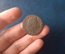 RARE SOL dit « à la vieille tête » 1771 V (Troyes) Louis XV.