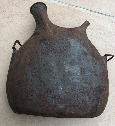 Gourde litre poilu 1914 - poilu,
