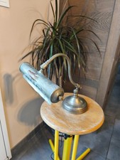 Lampe Piano Notaire Banquier Tableau Ancienne en Laiton Bronze ? Art Nouveau Art