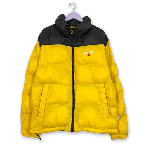 Veste napapijri jaune - napapijri, noir