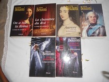JULIETTE  BENZONI , 6 livres ,grand format , PERRIN et PLON , 3 séries complètes