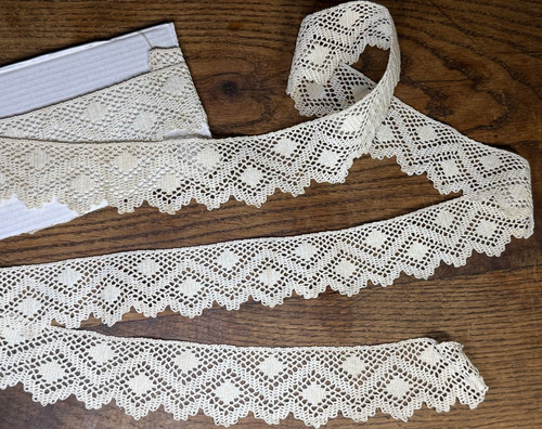 Dentelle ancienne bordure - dentelle, de