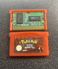 Pokemon Version Rouge Feu - Nintendo Game Boy Advance GBA - 100% Officiel FRA