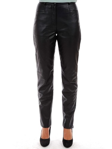 Pantalons cuir noir pour - en,