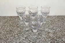 Lot 6 Anciens Verres à pied