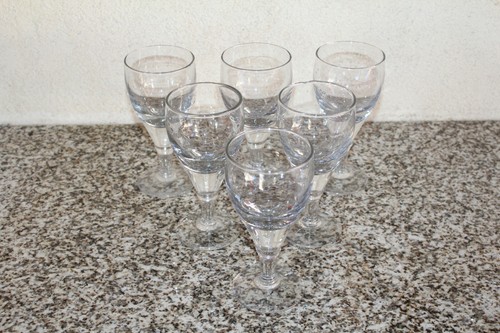 Lot anciens verres pied - anciens,