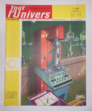 Collection revue Tout l'Univers Editions original Hachette n° 22