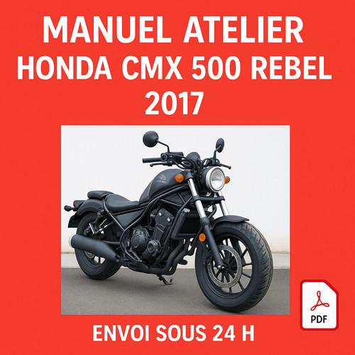 Manuel atelier honda cmx 500 - manuel,