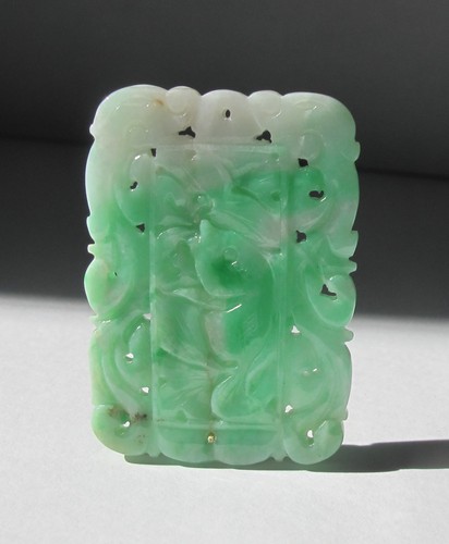 Pendentif jade jadéite - jade,