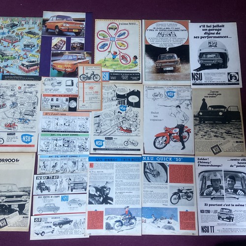 Nsu automobile publicités - automobile,