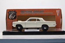 PONTIAC SUPER DUTY 1963 WHITE HIGHWAY 61 1/18 NEUF EN BOITE