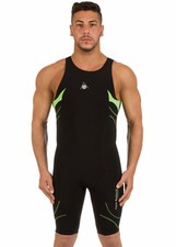 AQUASPHERE - ENERGIZE SPEEDSUIT MAN - BLACK/GREEN