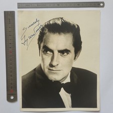 Tyrone Power signed vintage