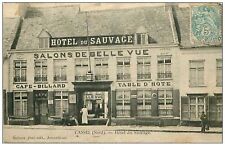 59.CASSEL.n°25.HOTEL DU SAUVAGE.TABLE D'HOTE.CAFE-BILLARD.RARE