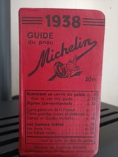Guide Michelin 1938 France : Parfait état