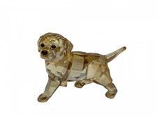 Swarovski 1142824 Golden Retriever chiot debout 4,5 cm.
