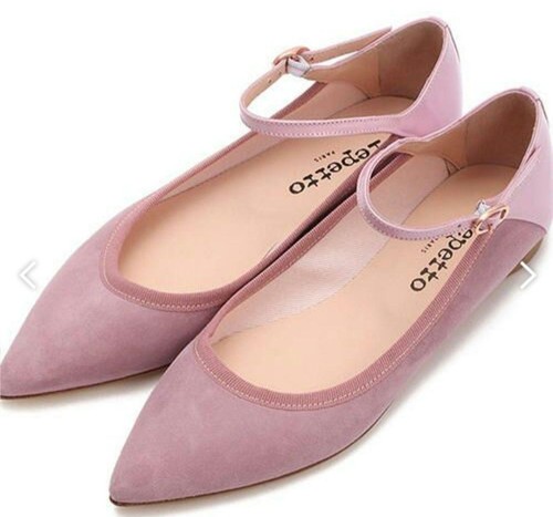 Repetto clemence pink suede - clemence,