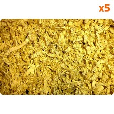 Frisure papier plissé en