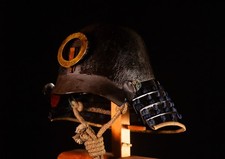 Véritable casque ancien en