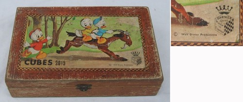 Jeu cubes disney garnier - jeu, de