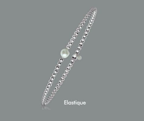 Bracelet élastique boules - bracelet,