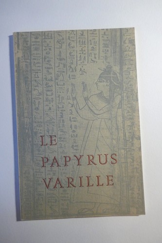 Papyrus varille livre des - le,
