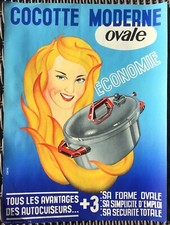 AFFICHE ANCIENNE PIN-UP BLONDE AUX YEUX BLEUS COCOTTE MODERNE POSTCARD PIN-UP