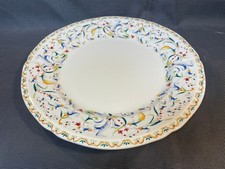 Ancien plat de service de table  en porcelaine de GIEN modèle Toscana 28.5cm