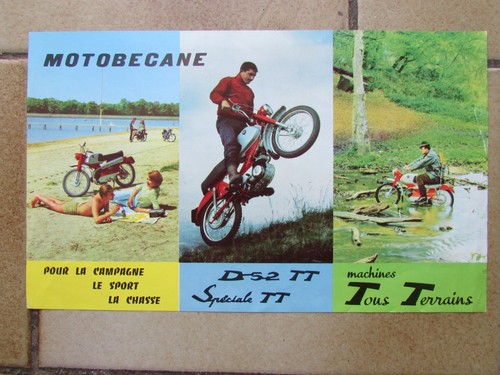 Prospectus motobécane tt - prospectus, d