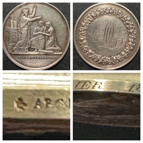 Médaille mariage argent