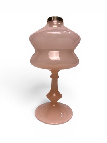 Pied lampe opaline rose - pied,