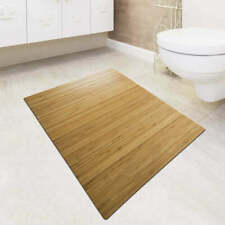 Tapis De Bain En Bambou EMMA 60x90cm Tapis De Bain Tapis En Bambou Naturel