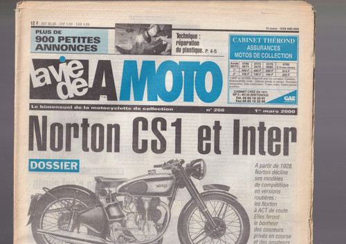 Vie moto n - vie, de