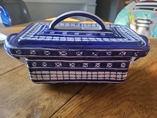 TERRINE ROBERT PICAULT VALLAURIS BLEUE