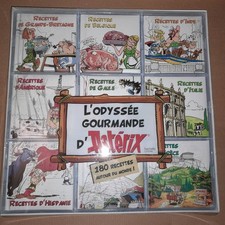 l'Odyssée Gourmande d'Asterix Hachette cuisine. 9 mini Livres Excellent État 