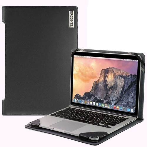 Broonel black laptop profile - black,