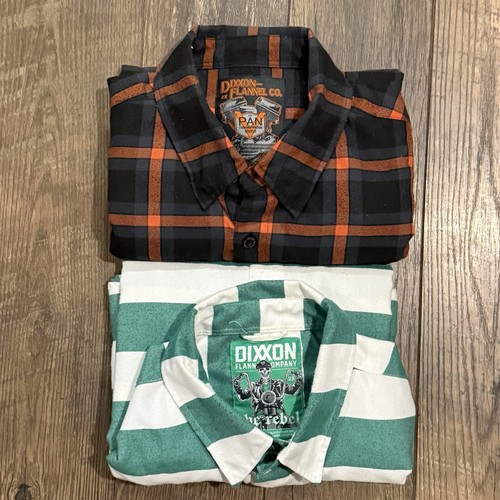 Dixxon flannel mens 2xl green - mens,